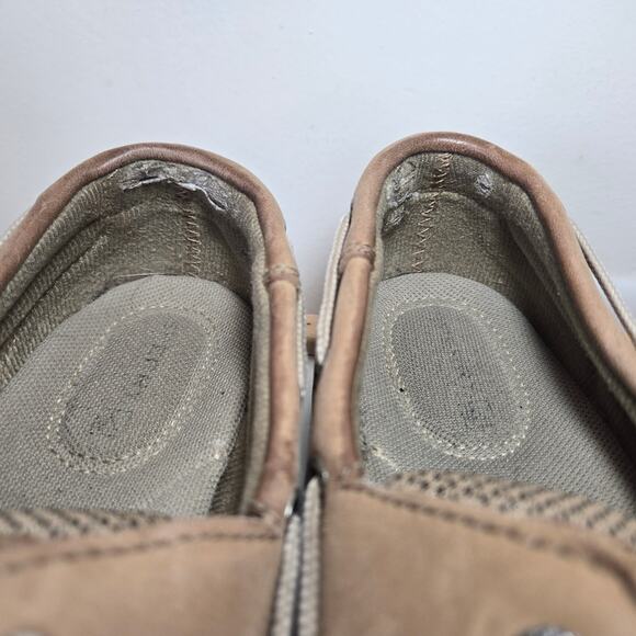 Sperry Top-Sider Womens Intrepid 2 Eye Linen/Mesh Tan Beige Boat Shoes Size 7M - Picture 6 of 9